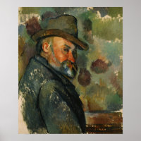 Cézanne - Autorretrato Com Chapéu
