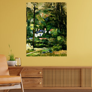 Poster Cezanne - Casas na Grécia-1881