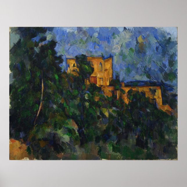 Poster Cézanne - Castelo Negro (Frente)