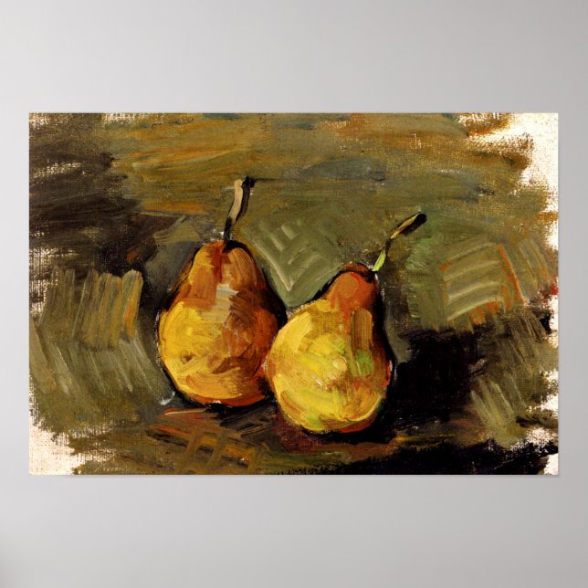 Poster Cezanne - Duas Peras (Frente)
