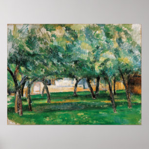 Poster Cézanne - Fazenda Na Normandia 1885