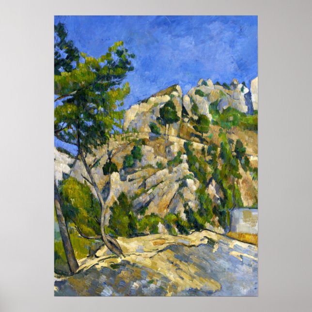 Poster Cézanne - Fundo do Desfiladeiro (Frente)