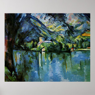 Poster Cezanne - Lac d'Annecy