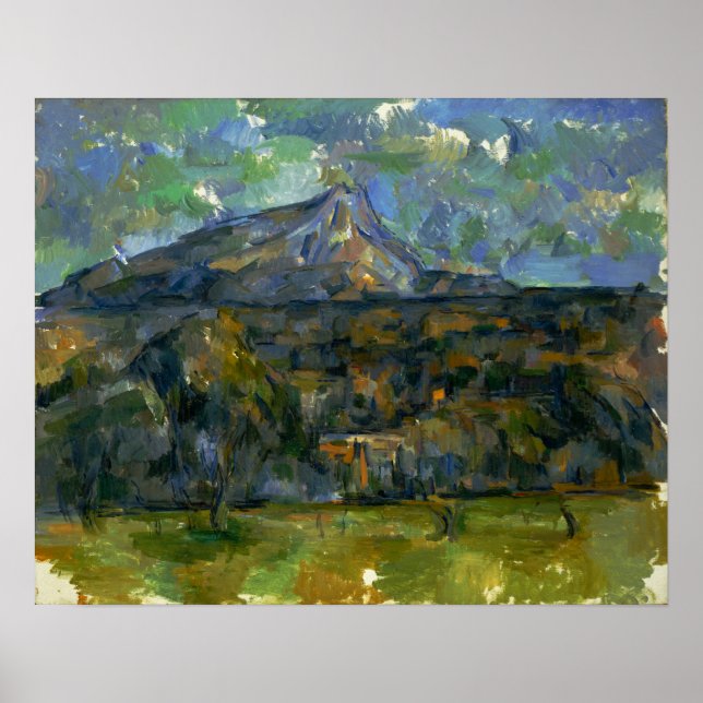 Poster Cézanne - Mont Sainte-Victoire (Frente)