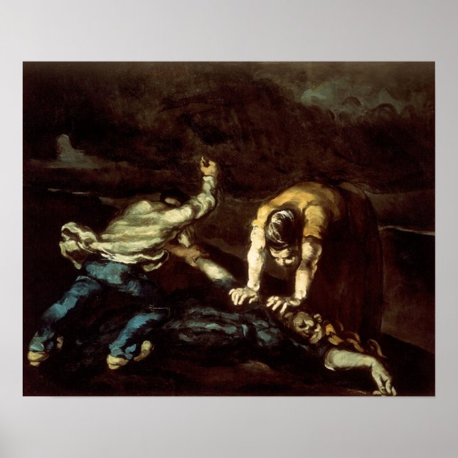 Poster Cézanne - O Assassinato (Frente)