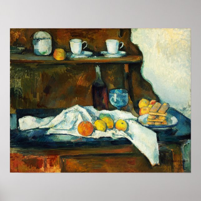 Poster Cézanne - O Buffet (Frente)
