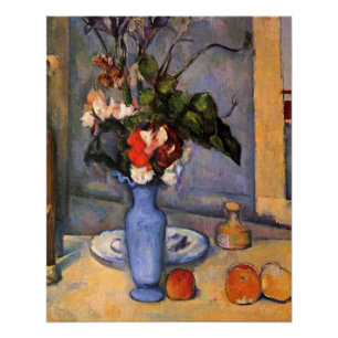 Pôster Cezanne - O Vaso Azul
