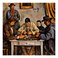 Cezanne - Os Jogadores De Cartão-1892