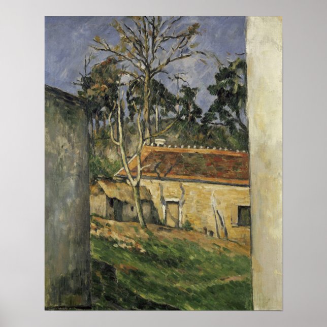 Poster Cézanne - Quintal (Frente)