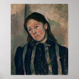 Poster Cézanne - Retrato De Madame Cézanne