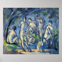Cézanne - Sete banhistas