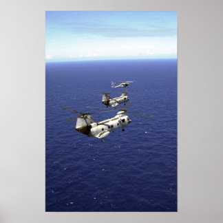 Poster CH-46 Cavaleiros do Mar