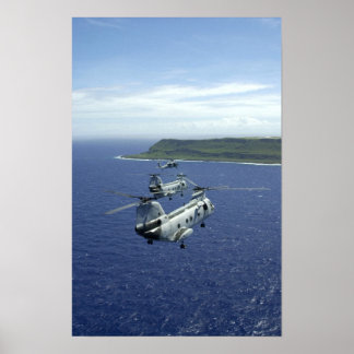Poster CH-46 Cavaleiros do Mar