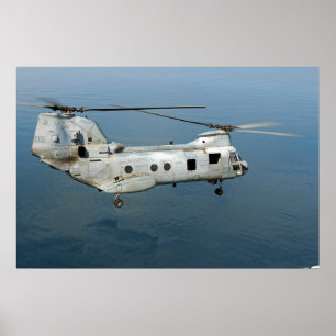 Poster CH-46 Sea Knight