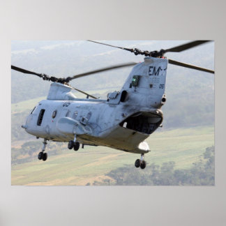 Pôster CH-46E Cavaleiro do Mar