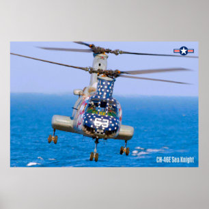 POSTER CH-46E SEA KNIGHT