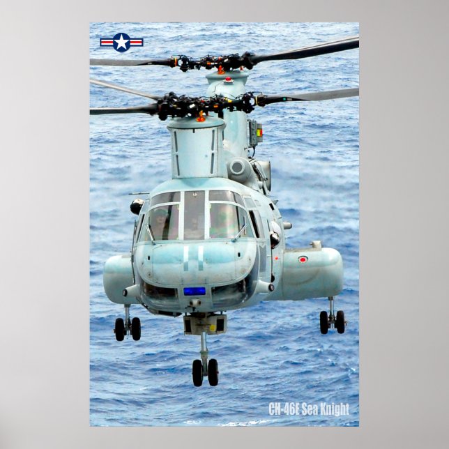 POSTER CH-46E SEA KNIGHT (Frente)