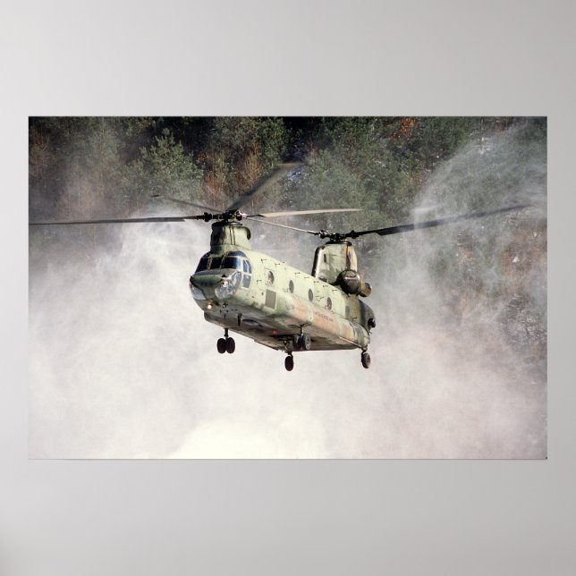 Pôster CH-47 Chinook (Frente)