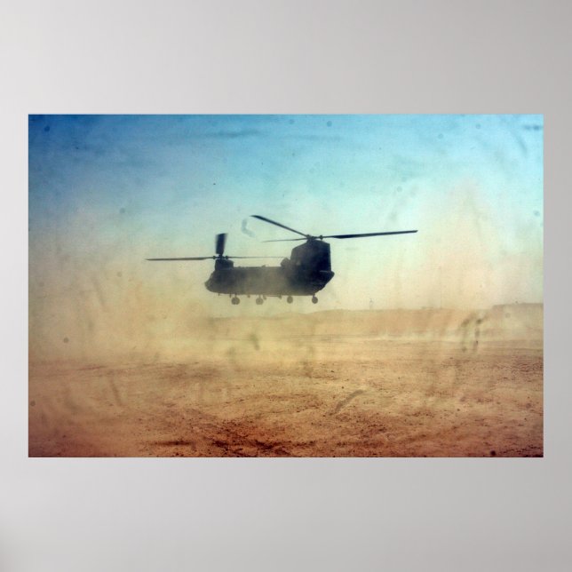 Poster CH-47 Chinook (Frente)