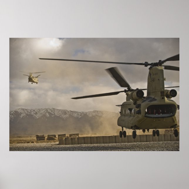 Poster CH-47 Chinook (Frente)