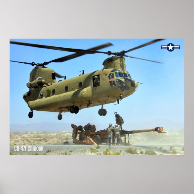 POSTER CH-47F CHINOOK (Frente)