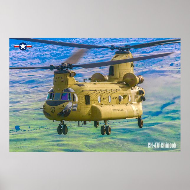 POSTER CH-47F CHINOOK (Frente)