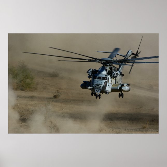 Pôster CH-53E Super Estalhão (Frente)