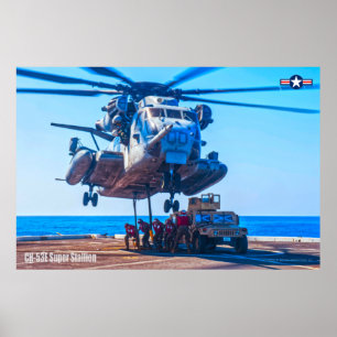 POSTER CH-53E SUPER STALLION
