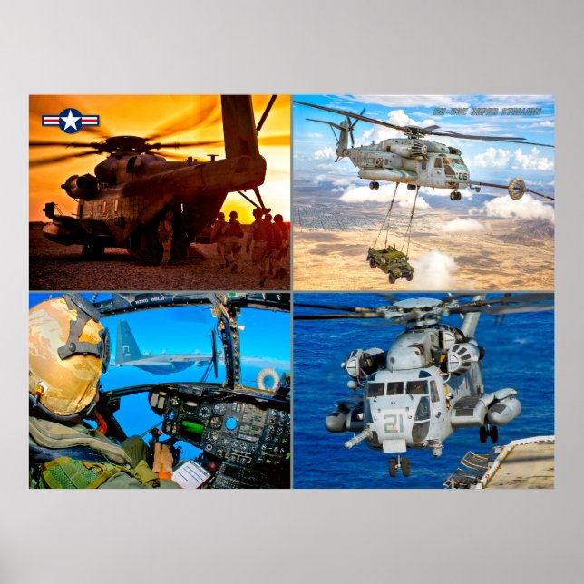 POSTER CH-53E SUPER STALLION (Frente)