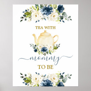 Poster Chá com Mamãe para ser Chá
