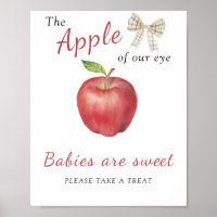 Chá de bebê da Apple - Bebês são doces