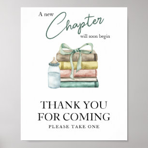 Poster Chá de bebê de conto de fadas Obrigado por vir