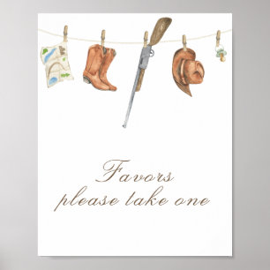 Poster Chá de bebê do Hunter - lembrancinhas, por favor,