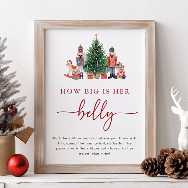 Poster Chá de Bebê do Quebra-Nozes (Nutcracker Baby Shower Poster
)