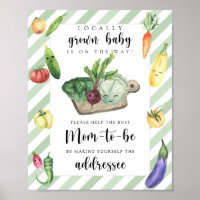 Chá de bebê vegetariano - Ajude a futura mamãe ocu