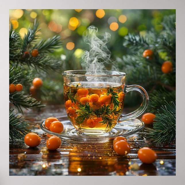 Poster Chá de ervas a vapor (Frente)