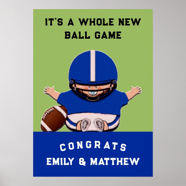 Poster Chá de fraldas (Frente)