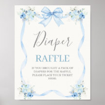 Chá de fraldas Boy com arco