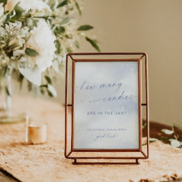 Poster Chá de fraldas Cloud 9 Quantos Candies Game