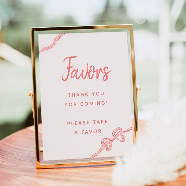 Poster Chá de fraldas de Arco Desenhado Mão Favorece Post (Criador carregado)