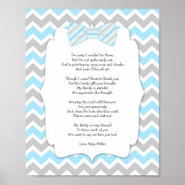 Pôster CHÁ DE FRALDAS de empate Arco