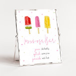 Poster Chá de fraldas de picolé cor-de-rosa Mãe Bar Osa<br><div class="desc">Torne o seu evento especial com esta Chá de fraldas de Menina com o nosso símbolo de Bar da Mãe Osa,  bonito e imprimível,  com um tema de Chá de fraldas doce adorável. Baixe,  personalize e crie memórias duradouras com este toque perfeito para sua celebração alegre! BS786</div>