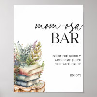 Chá de fraldas de Storybook Bar Momosa