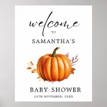 Chá de fraldas Floral Moderno