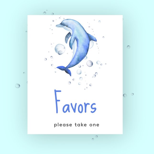 Poster Chá de fraldas náutico - favores, por favor pegue  (Criador carregado)