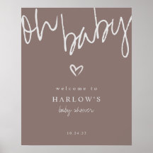 Chá de fraldas Neutro de Gênero do Bebê Moderno Be