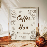 Chá de Noiva Coffee Bar Amor está Cozinhando