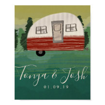 Chá de Noiva da Caravana Vintage Camping Fuga