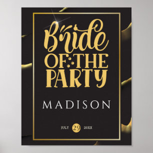 Poster Chá de panela Abstrato preto Fabuloso de diversão