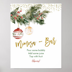 Poster Chá de panela de inverno Mimosa